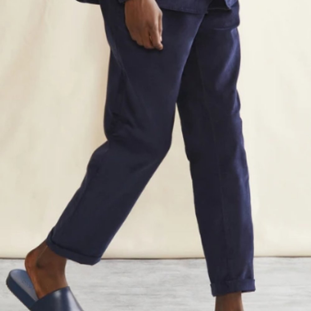 Onia Corduroy Pull On Pants in Navy Blue Size XXL NWT - Picture 6 of 11